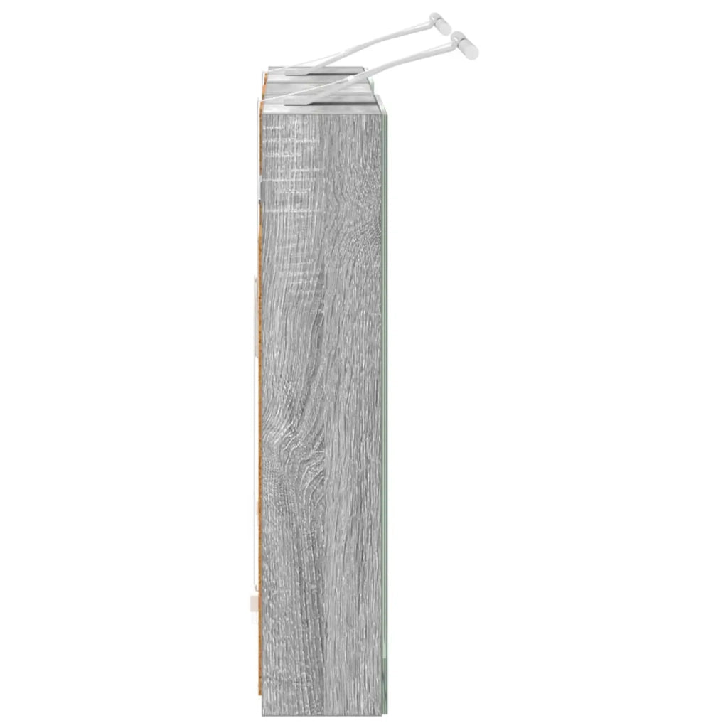 Set di Armadi da Bagno con lo scaffale 3 pcs 80 x 10,5 x 50 cm 3403661