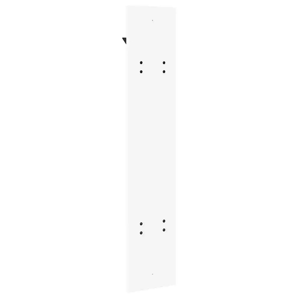 Appendiabiti a muro A parete Bianco 20 x 1,5 x 100 cm 874459