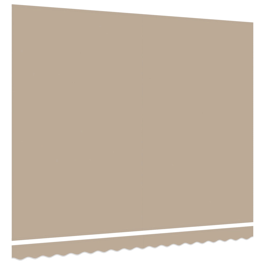 Tessuto di Sostituzione per Tenda per Struttura 4x3 m Beige