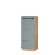 Vicco Set mobili bagno Blu-grigio chiaro 60 cm