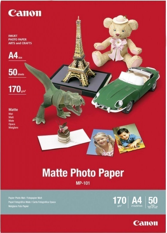 Canon Carta fotografica Matte MP-101 A4 - 50 fogli