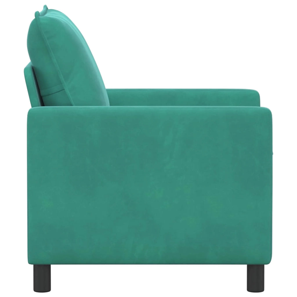 Divano Turchese 76 x 81 x 87,5 cm Velluto