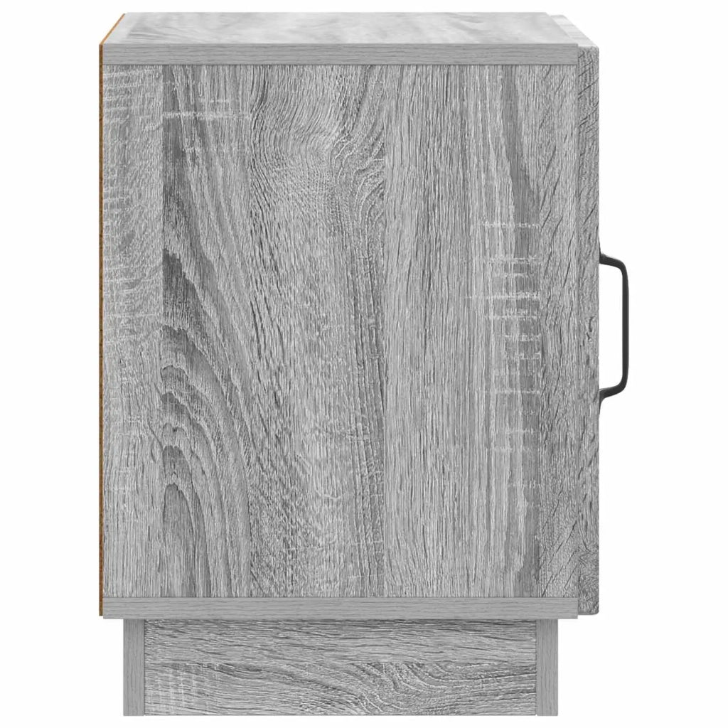 Comodino 2 pcs Sonoma grigio 43 x 34,5 x 47 cm