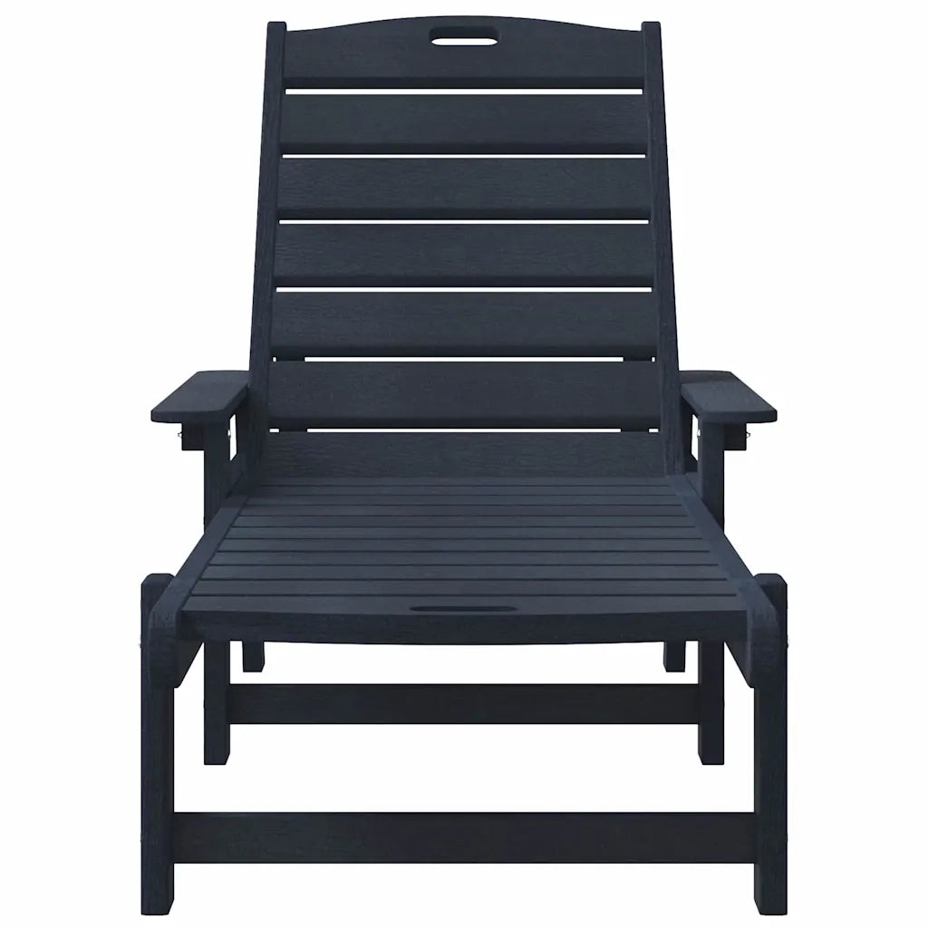 Lettino da sole 2 pcs Navy 195,5 x 53 x 98,5 cm Polietilene 3335851