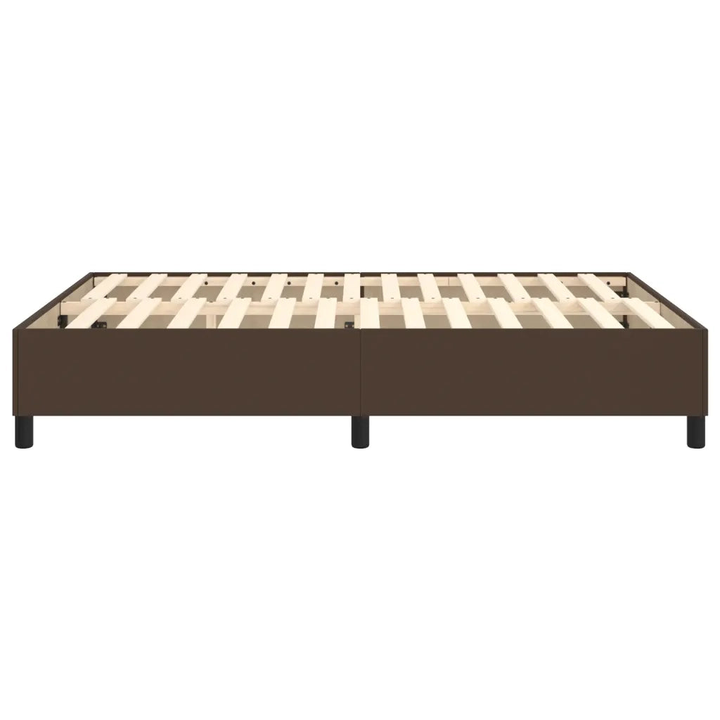 Giroletto a Molle Marrone 140x200 cm in Similpelle cod mxl 64176