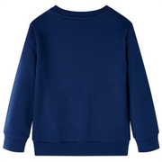 Felpa da Bambini Blu Marino 116 13821