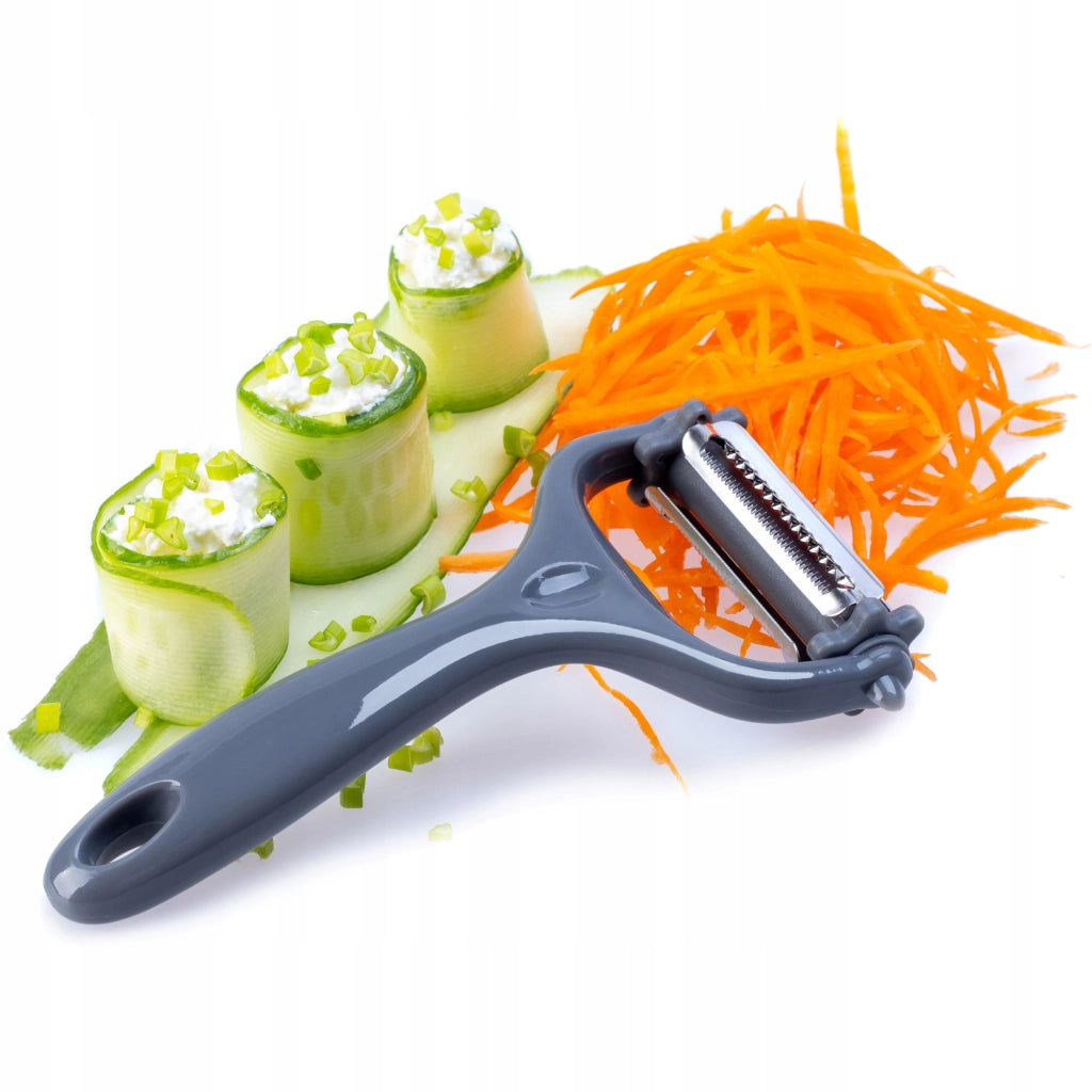 Pelapatate KADAX con 3 lame, ideale per frutta, verdura e patate.