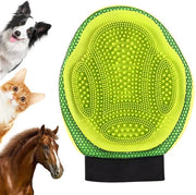 Manopole per rimozione del pelo degli animali - Manopole massaggianti e curative per cani, gatti e cavalli con pelo lungo e corto