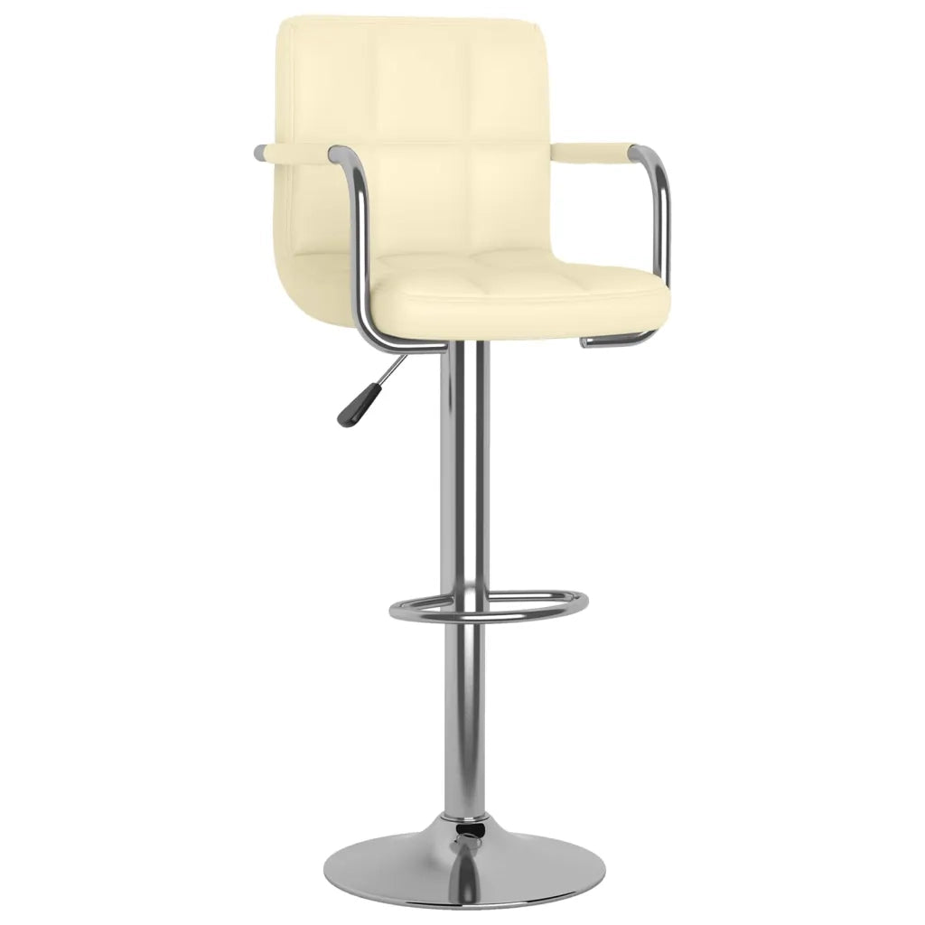 Sgabelli da Bar 2 pz Crema in Similpelle  cod mxl 58275