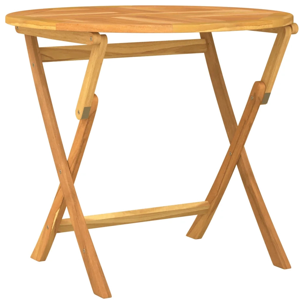 Set da Pranzo per Giardino 5 pz in Legno Massello di Teak 3155021