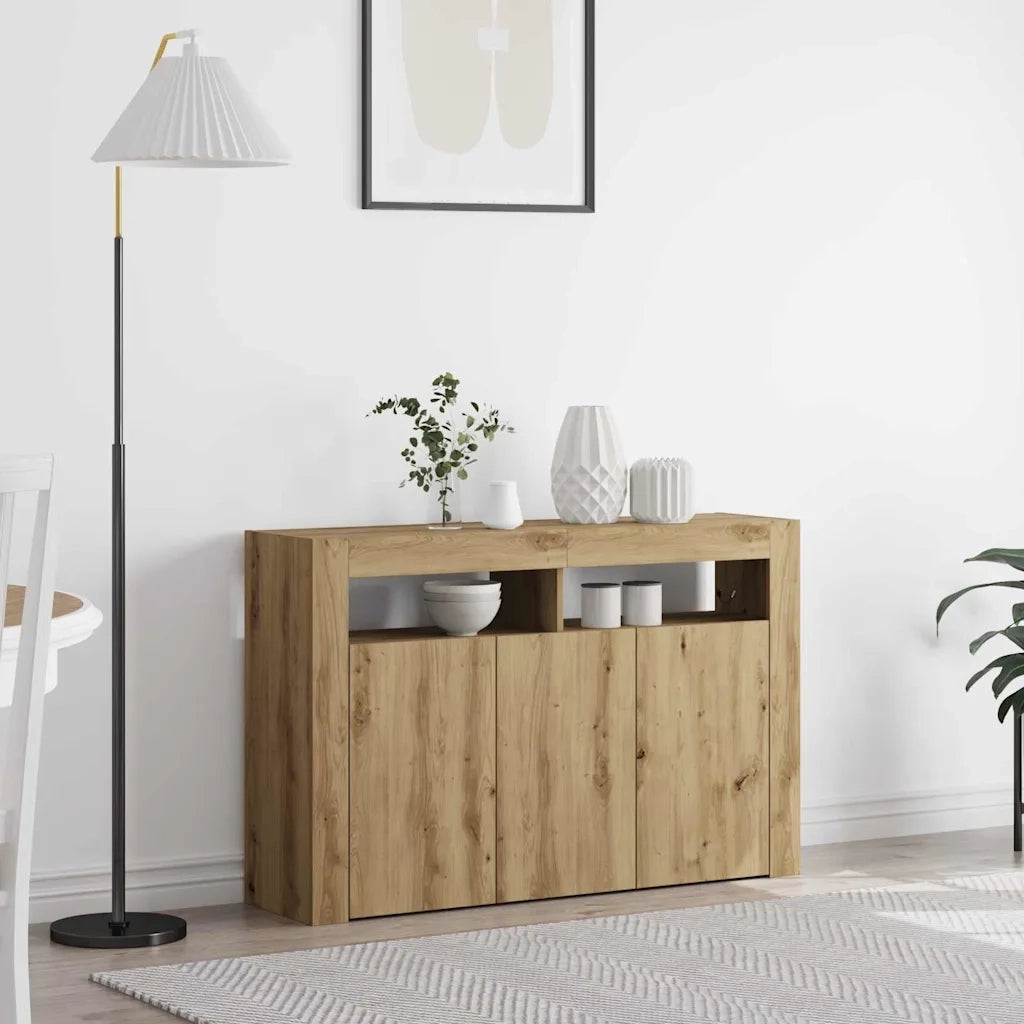 Credenza Rovere artigianale 116 x 30 x 75 cm Legno multistrato 3333884
