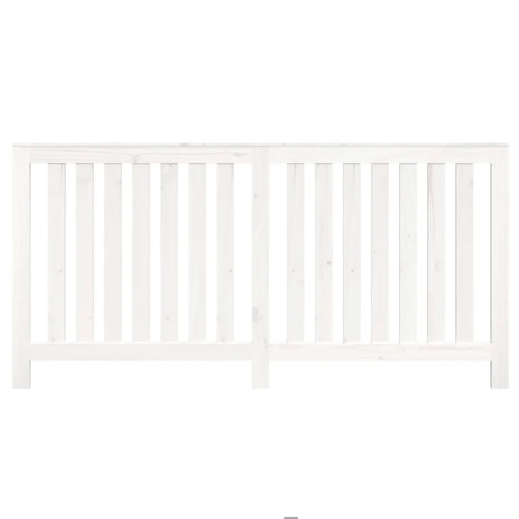 Copertura Termosifone Bianca 169x19x84 cm Legno Massello Pino cod mxl 68878