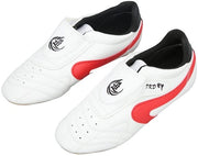 Scarpe da combattimento unisex - Pelle PU respirante - Pelle antiscivolo Oxford - Tacco - Sneaker leggera - Per kickboxing/pugilato/kung fu - Scarpe per taekwondo