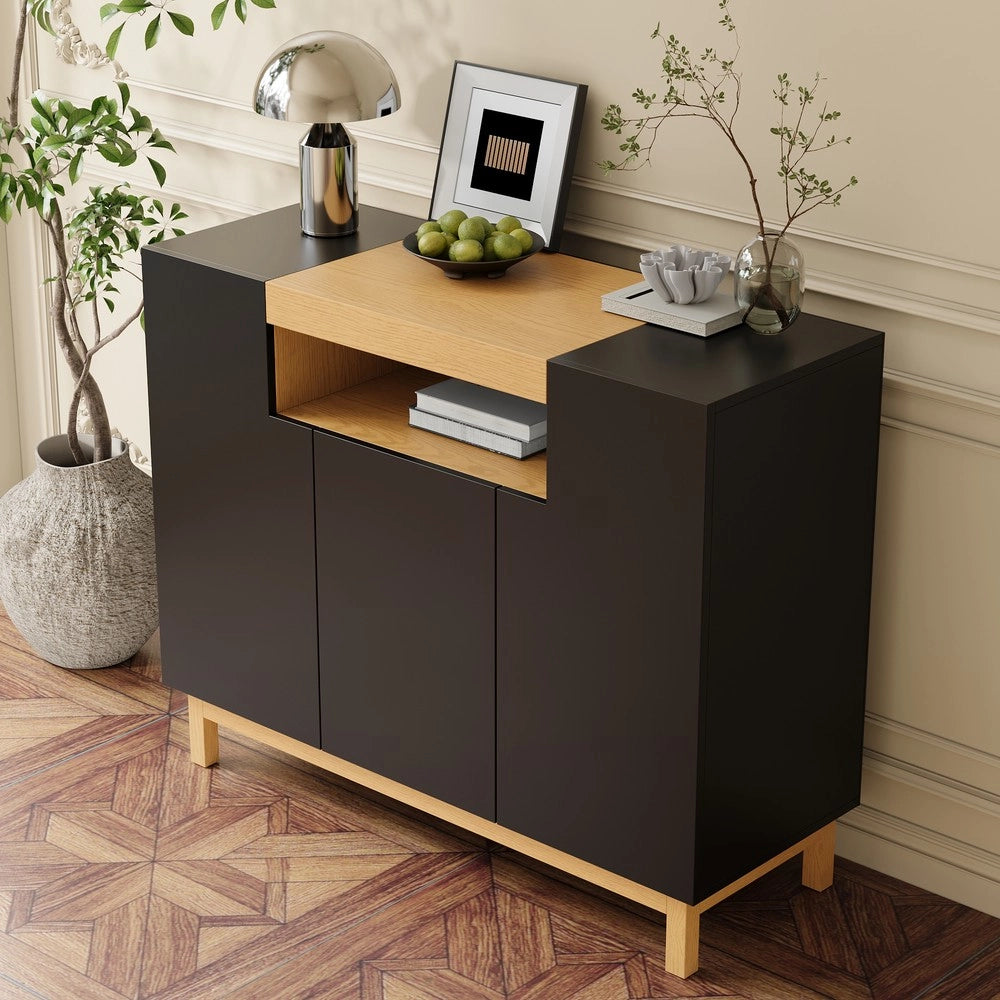 Credenza 3 Ante Multifunzionale ¨C MINIMAL ¨C Legno, Soggiorno e Sala da Pranzo