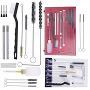 Set di Pulizia per Spruzzatore Airless di Verniciatura Rosfix 24w1 + 17w1 – Mini Spazzole, Spazzole Flessibili