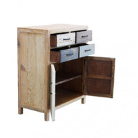 Mobile Alden 78x39x93 h cm in Legno Multicolor