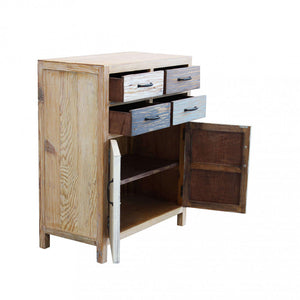 Mobile Alden 78x39x93 h cm in Legno Multicolor