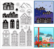 Serie di Stampi Multi Stili - Stampi Chiari - Stampi in Silicone - Stampi Decorativi - Set di Stampi - Materiali per Attività Creative - Stampi Decorativi