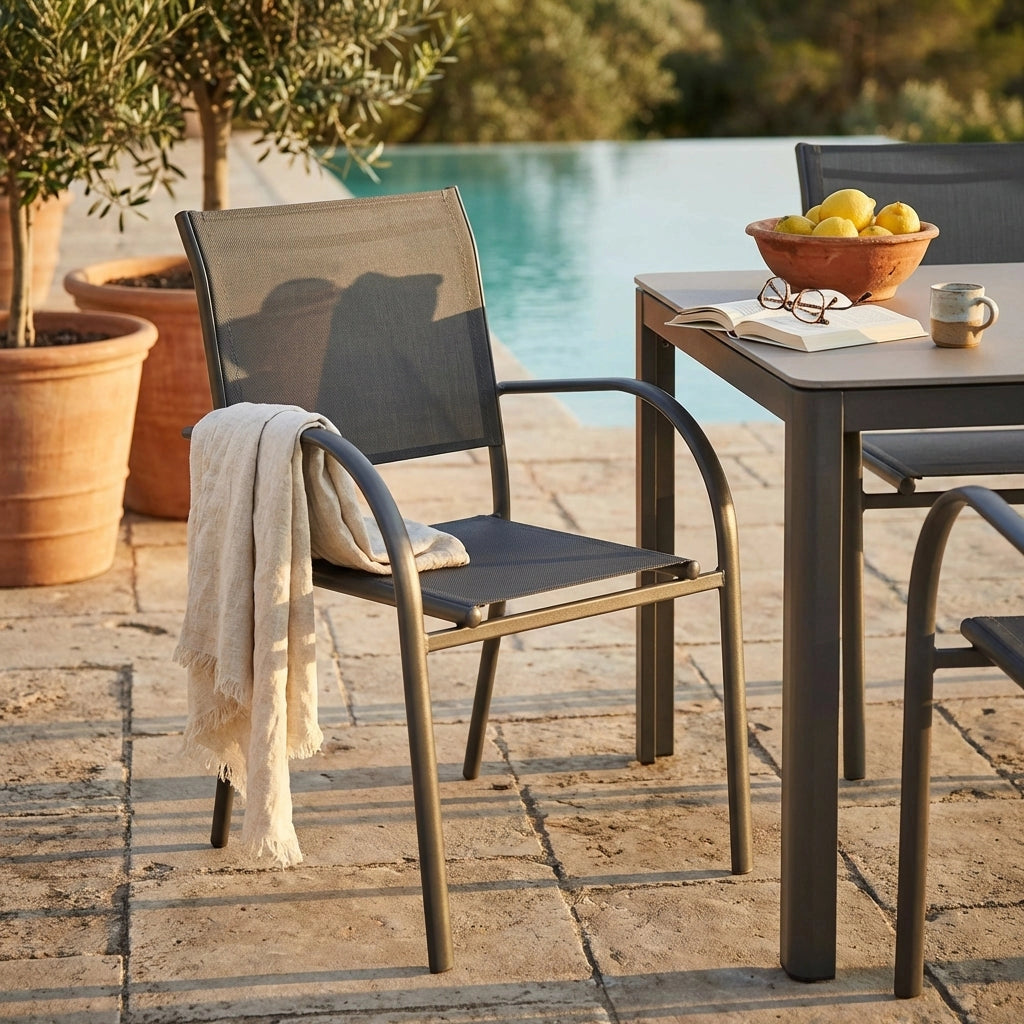 Poltrona impilabile da giardino - YARA