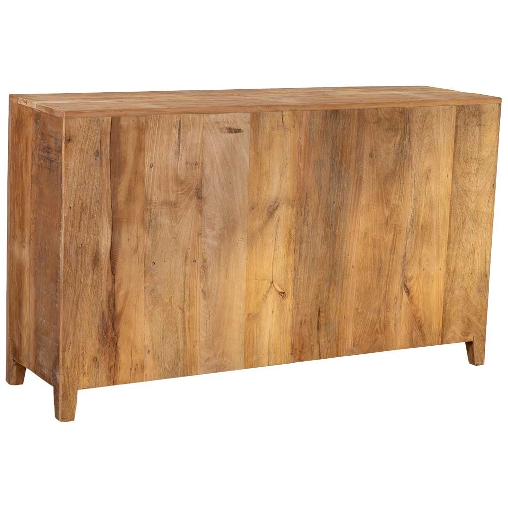 Credenza in legno naturale 150x43x88
