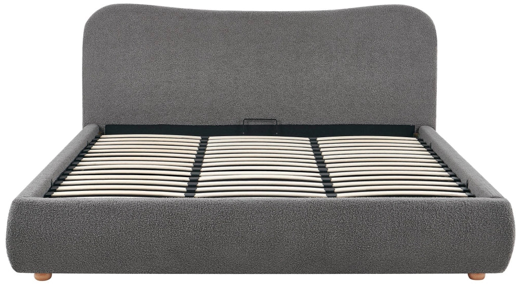 Letto Maido Teddy in tessuto 180x200 cm 1