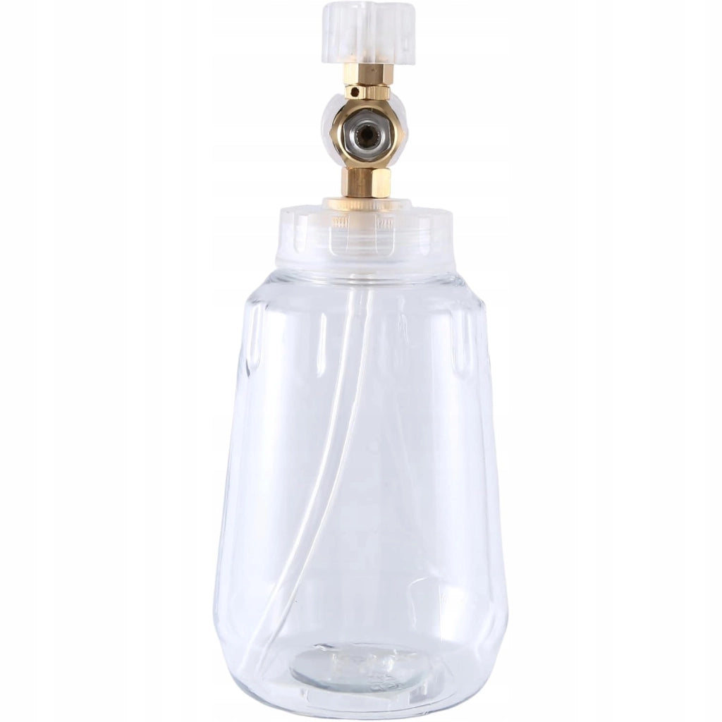 Ugello Schiumatore per Idropulitrice – Ugello 1.2mm, Serbatoio 1L Trasparente
