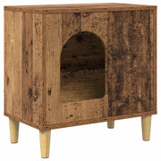 Casa per Gatti Legno vecchio 51 x 30 x 52 cm Legno multistrato CFW2383772