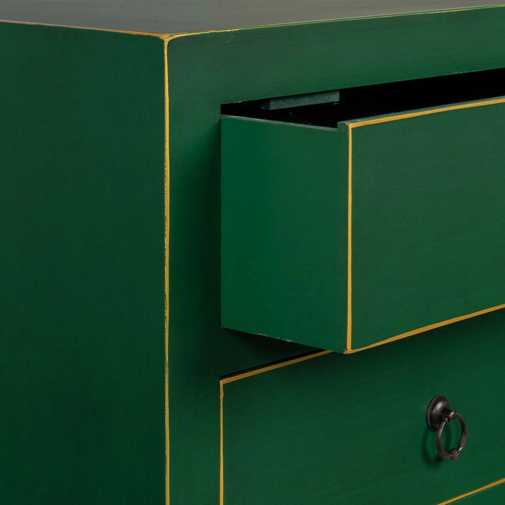 Mobile da ingresso in legno con 2 cassetti e 2 porte 45x26x81
