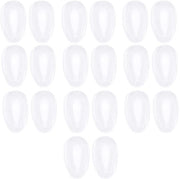 Pannellini in Silicone - 10 Paia - Autoadesivi - Translucidi - Soffici - Compatibili con Oakley - Pannellini per Occhiali
