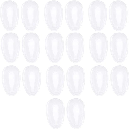 Pannellini in Silicone - 10 Paia - Autoadesivi - Translucidi - Soffici - Compatibili con Oakley - Pannellini per Occhiali