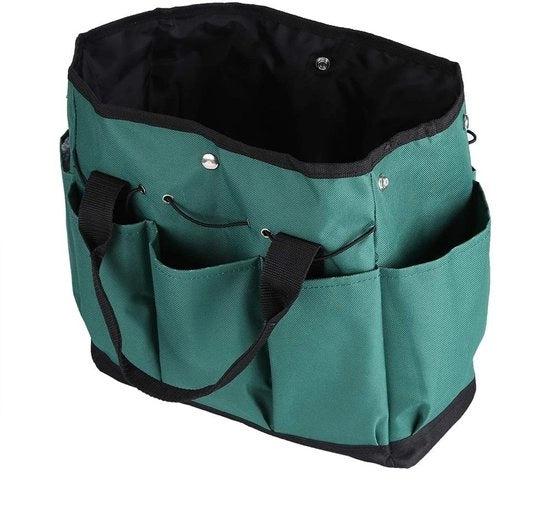 Tas di Organizzazione Grande Capacità - Cassetta di Giardinaggio - Borsa di Trasporto per Attrezzi - Materiale 600D Oxford - Molte Borse - Maggiore Efficienza di Lavoro