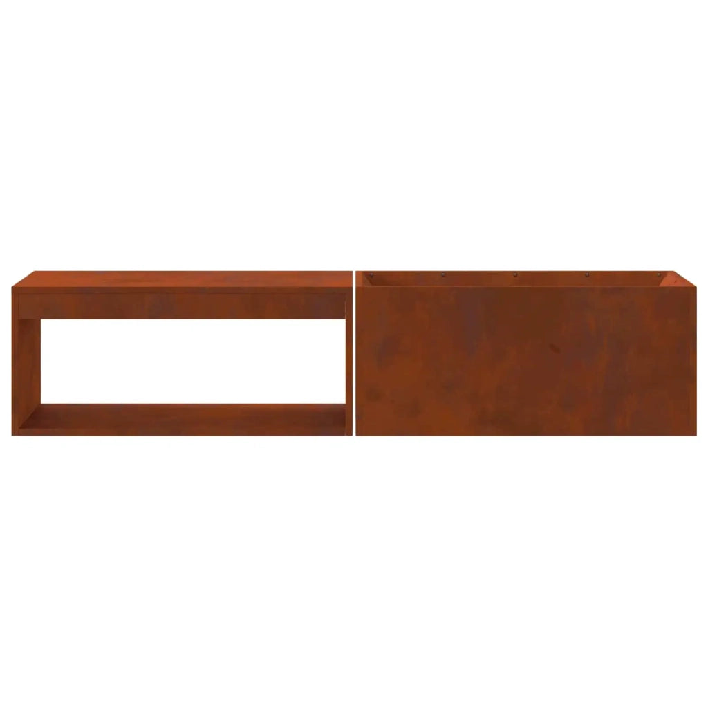 Focolare Marrone 160 x 45 x 35 cm Acciaio CFW6245390