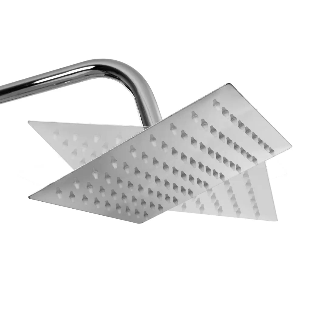 Set per Doccia a Doppio Soffione con Doccetta Acciaio Inox CFW7659189