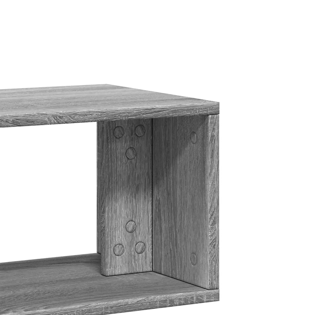 Mobili TV 2 pz Grigio Sonoma 100x30x50 cm in Legno Multistrato 840798