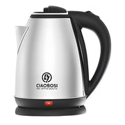 Bollitore Elettrico 2L 1500W in Acciaio Inossidabile con Spegnimento Automatico Nero / Argento Avizar