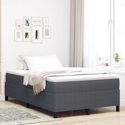 Struttura Letto Grigio Scuro 120x190 cm in Tessuto Corduroy