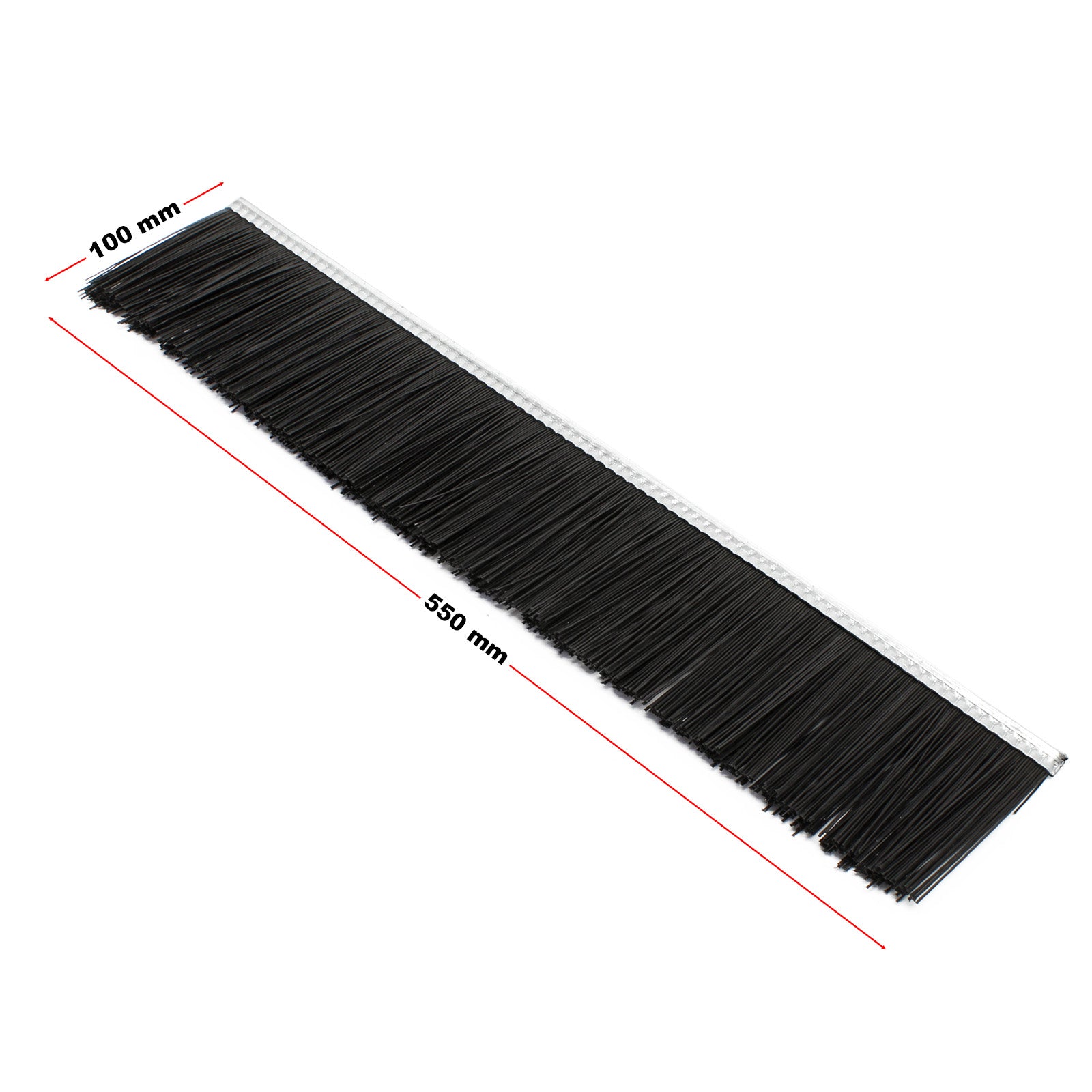 Spazzole di ricambio 55 cm per spazzatrice da prato da 105 cm 4 pezzi Trattorino tosaerba