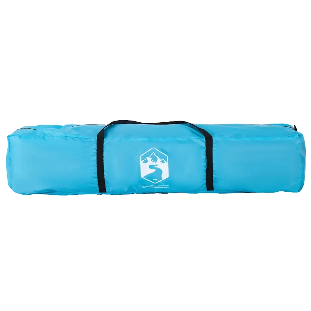 Tenda da Campeggio Cabina 4 Persone Blu a Rilascio Rapido
