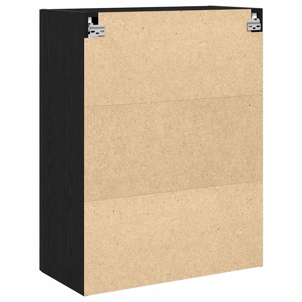 Armadietto a muro Rovere Nero 69,5 x 34 x 90 cm 862164