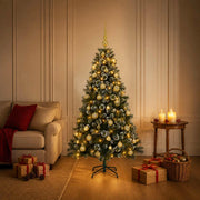 Albero di Natale Artificiale con Pallina 150 cm 150 LED 3461266