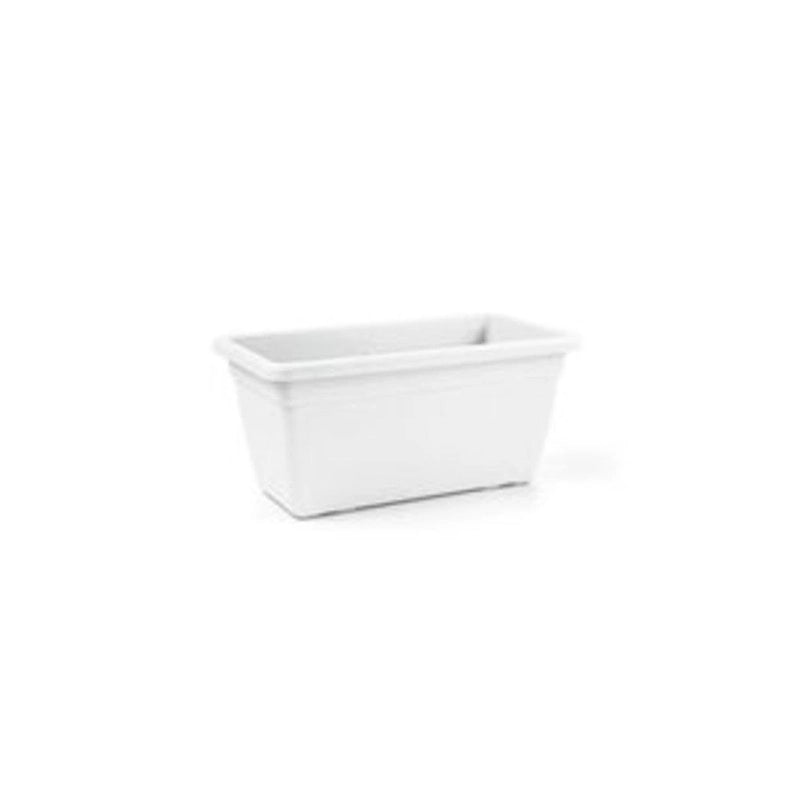 FIORIERA ANTHEA RETTANGOLARE BIANCO  60CM- 1,0 pz