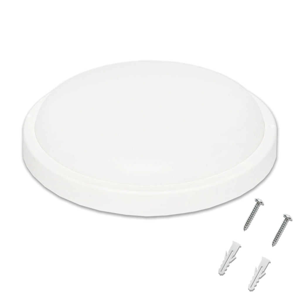 Plafoniera LED 24W, 220V, IP65, diametro 260mm (lampada resistente all'umidità)