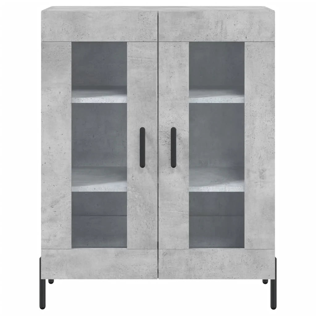 Buffet credenza cassettiera armadio mobile contenitore organizer per cucina soggiorno salotto 69,5 x 34 x 90 cm legno ingegnerizzato grigio 02_0032074