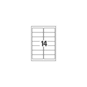 Etich trasp.indir 99 1x38 1singolo - L7563-25