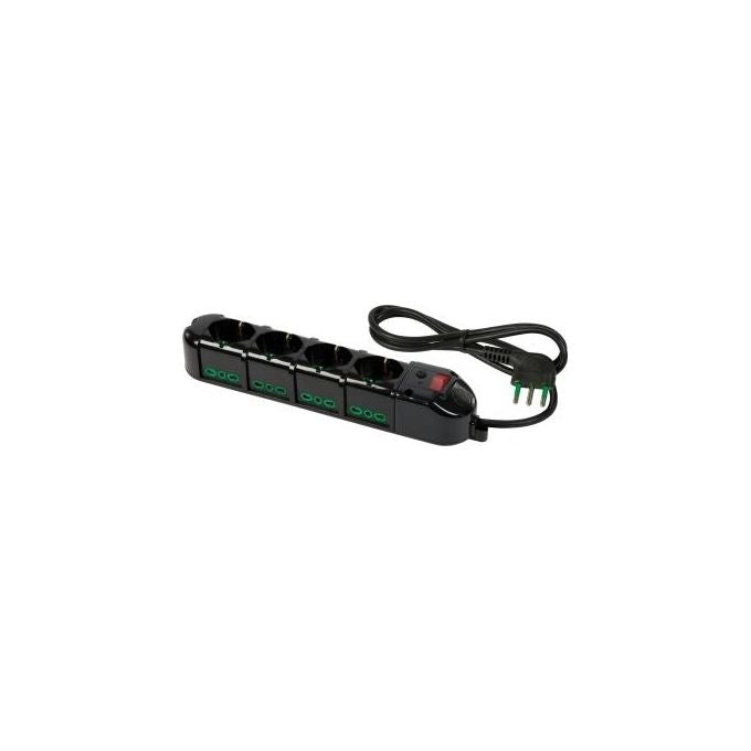 FANTON 42135 protezione da sovraccarico Nero 12 presa(e) AC 1,5 m