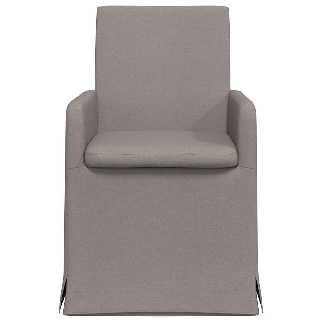 Sedie da pranzo 2 pz | Sedie da cucina Talpa 57 x 67 x 95 cm Tessuto