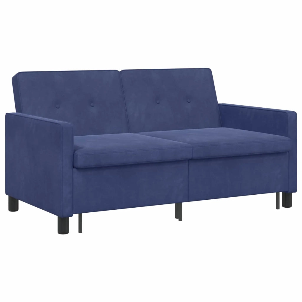 Divano letto Blu Polizia Tessuto 42033364