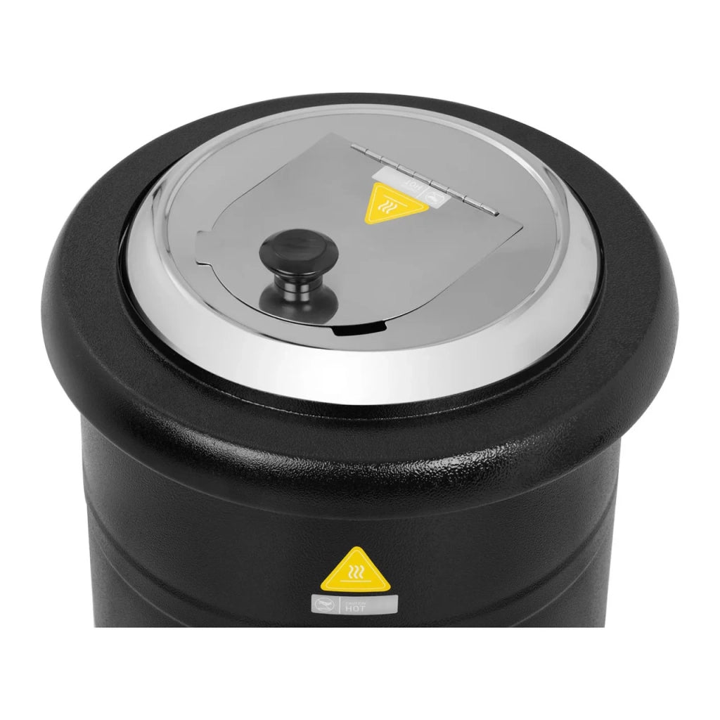 Zuppiera elettrica professionale 13 litri 600 watt nera 14_0003512