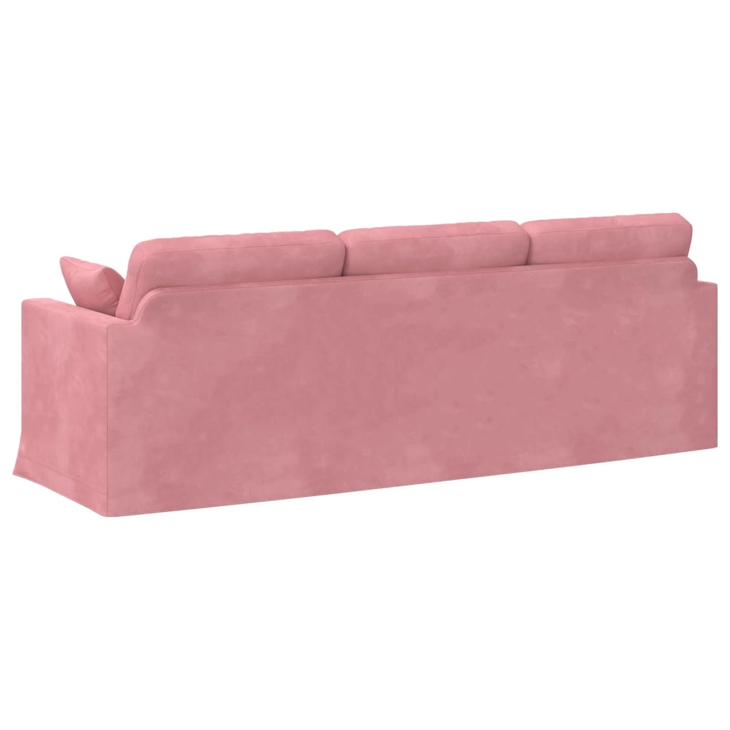 Divano | Divano da soggiorno | Sofa Rosa 228 x 78 x 80 cm Velluto