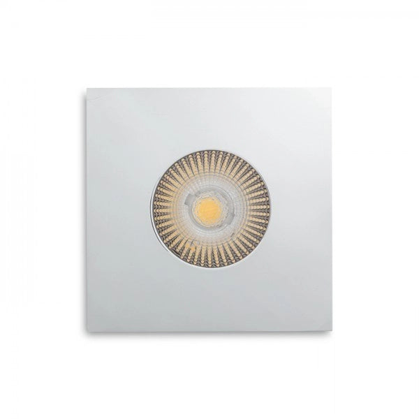 Faretto WATERBOY SQ cromo 230V LED 10W 40° IP65 3000K